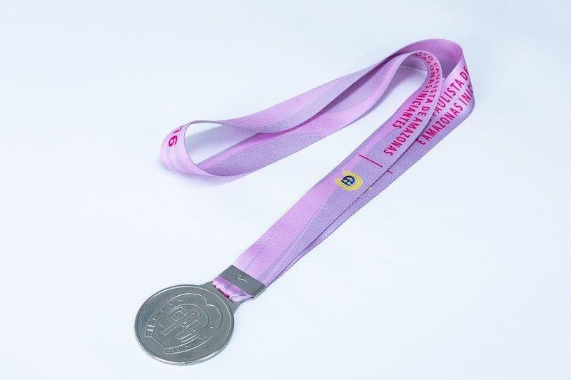 Fitas personalizadas para medalhas