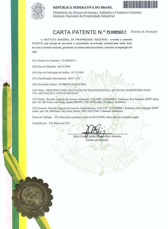 Carta patente Carta patente